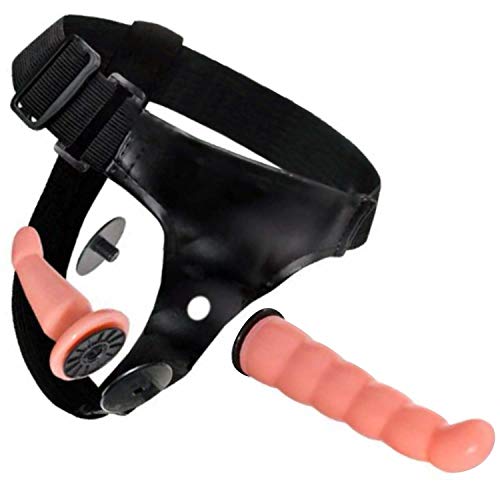 Future of your pleasure Sensual Gesp Dilodo D24-10 Enveloppenis voor vrouwen en mannen, strapOn dubbele dildo, grote en realistische strap-on omgesp-dildo voor paren, dubbele dildo's, anale dildo's