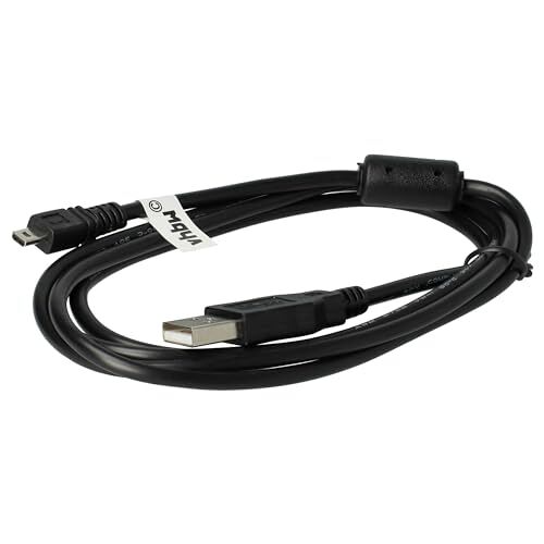vhbw USB-kabel datakabel (standaard USB type A) 150 cm compatibel met Sony Alpha DSLR-A100, DSLR-A200, DSLR-A300, DSLR-A350, DSLR-A700, DSLR-A900 camera