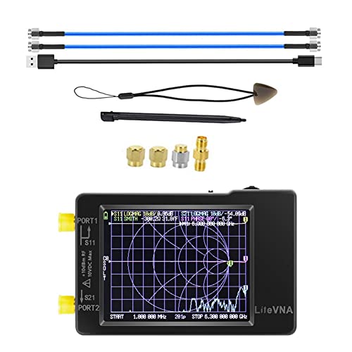 Kliplinc 1 set LiteVNA 2,8 scherm display vector netwerkanalysator 50 kHz 6,3 GHz antenne analysator