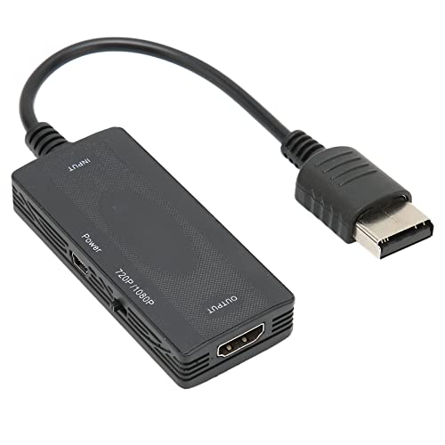 Bewinner 1080P voor Dreamcast Naar HDMI-converter, voor Dreamcast HDMI-adapter, met USB-voedingskabel, HD-kabel voor Dreamcast Naar HDTV, Werkt Alleen met VGA-compatibele Games