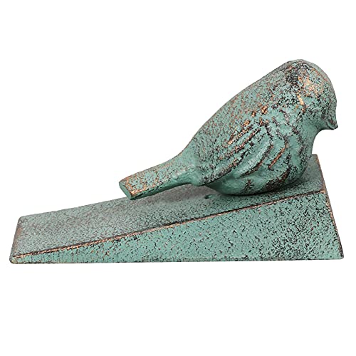 HLMYAUTO Buitendeurwig Metalen Vogeldeurstopper Dierendeurstoppers Vloer IJzeren Deurstopwig for Slaapkamer Bad Buitendeuren Deurstop Decoratieve Deurstop Decoratief/575/1785