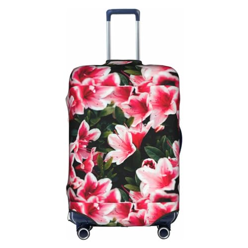 BREAUX Schoonheid Roze Bloemen Bloemen Gedrukt Bagage Cover, Elastische Bagage Beschermer, Mode Bagage Cover, Maat M, Schoonheid Roze Bloemen Bloemen, M, Schoonheid Roze Bloemen, M