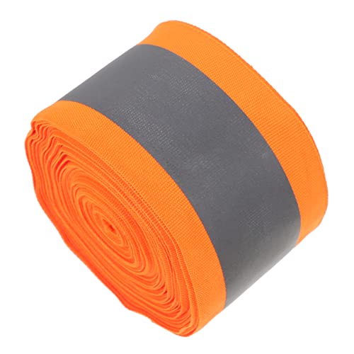 Mobestech 5 Rollen stoffen tape voor kleding stoffen reflecterende veiligheidstape reflecterende stoffen streep harde hoeden topjes reflecterende stoffen tape reflecterende tape