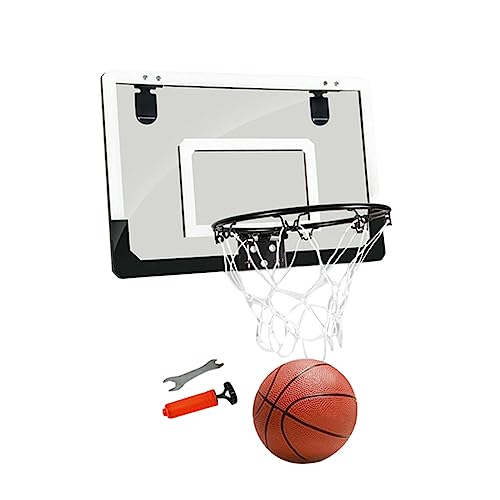 TOYANDONA 1 St Indoor Basketbalbord Deur Hangend Basketbalnet Basketbalbord Van Pvc Basketbal Hoepels Binnen Basketbal Voor Binnen Op De Deur Basketbal Klein Speelgoed Bal Mini