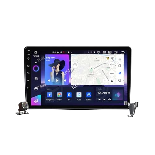 YLOXFW Android 13.0 Radio 2 Din Auto Stereo met 4G 5G WiFi DSP SWC Carplay voor F-iat 500L 2012-2017 GPS Navigatie 9'' MP5 Multimedia Video Player FM BT Ontvanger,M500s