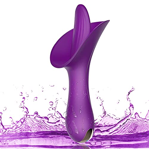 YGCBL G-spot tongvibrator voor G-dot vibrator G-spot vibrator clitorisstimulator vibratie siliconen tongvibrator vibrator vibrator waterdichte vrouwen waterdicht