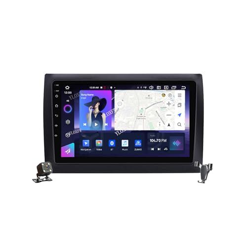 YLOXFW Android 13.0 Radio 2 Din Auto Stereo met 4G 5G WiFi DSP SWC Carplay voor F-iat Stilo Sat GPS Navigatie 9'' MP5 Multimedia Video Player FM BT Ontvanger,M6 pro3