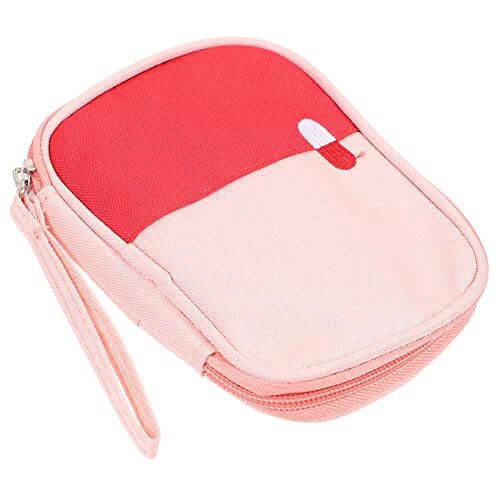 Mobestech Draagbare Geneeskunde Tas Baby Ehbo-Kit Ehbo-Kit Zakje Kawaii Make-Up Tas Pocket Mesh Reizen Ehbo Tas Geneeskunde Zakjes Pil Tas Zorg Tas Oxford Doek