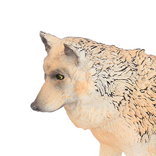 Shanrya Wolf-model, geen kwaad veilig om te gebruiken Desktop Wolf-model, opleidingsinstituut voor vroege educatie van thuiskinderen(Zes wolvenpak)