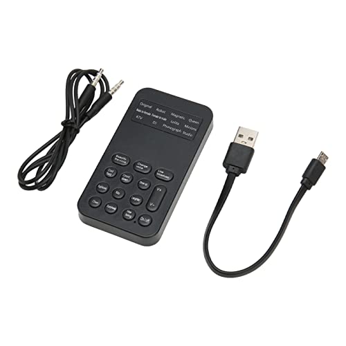 HEEPDD Voice Changer Handheld Mini-geluidseffectenmachine voor Telefoongamen 8 Effecten