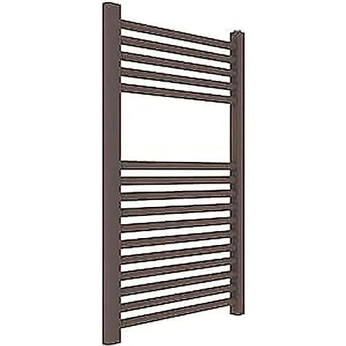 ERCOS Badkamerradiator voor radiator, kleurrijk, bruin, mat, 500 x 770 cm, asafstand 450 mm