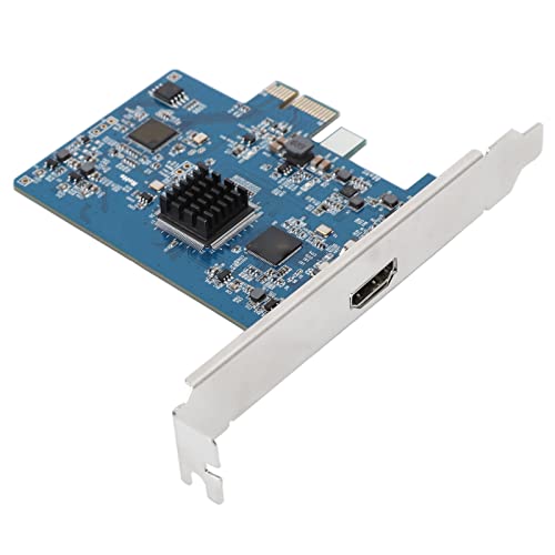 Topiky PCIe Video-opnamekaart, PCI E Naar Video-opnamekaart 4K 30 Hz Video-opnamekaart voor Het Opnemen van Online Vergaderingen Gaming, Compatibel voor, voor Vista