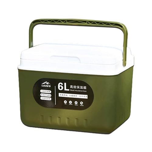 Joyivike Heavy Duty 5.4 QT ijsbox,Draagbare ijskisten met hoge capaciteit   Milieuvriendelijke ijsbox voor reizen, strand, feest, werk, buitenactiviteiten