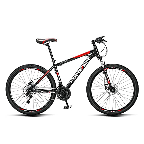 UJKDDDCC Mountainbike met wielen van 24/26 inch, mountainbike voor heren, 21 versnellingen, hardtail, mountainbike, volledige vering, mountainbike met dubbele vering