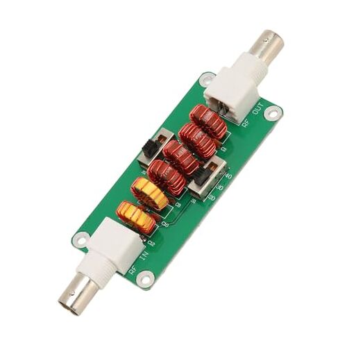 ASHATA Laagdoorlaatfilter, 20m 30m 40m CW SSB Laagdoorlaatfilterkaart 7MHz 10MHz 14MHz Laagdoorlaatfiltermodule voor Uitzending