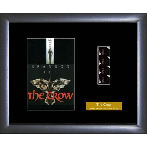 Filmcell Favourites Crow (The) Brandon Lee Film cel met afzonderlijke filmstrips