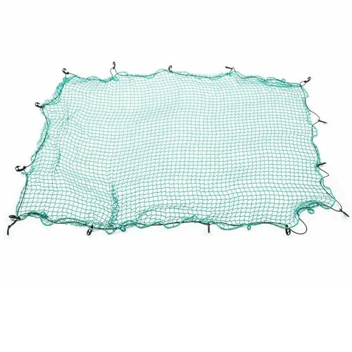 MOERGO Heavy Duty Skip & Vehicle Nets Cargo Net   Cargo Net   Outdoor Boot Storage   Opslagnet, Trailer netwerk, vrachtnetwerk, dekkingsnetwerk, auto afdichtingsnetwerk (Grootte: 3,7 m x 2,4 m)