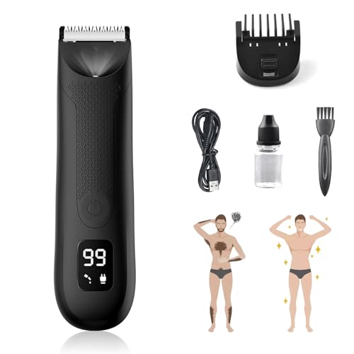 CLOUDEMO Saferazor Trimmer, Saferazor Trimmer for Men, Body Hair Trimmer for Men, Water-proof saferazor Trimmer, Best Trimmer for Men Women (Black)