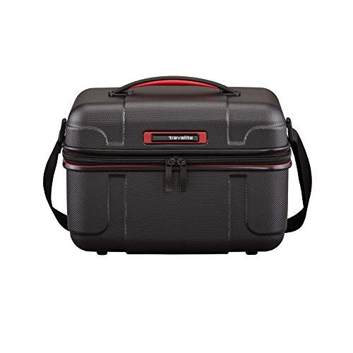 travelite Vector Beautycase Beautycase, 36 cm, zwart, 36 cm, Beautycase