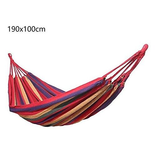 ASADFDAA Hangmatten Portable Canvas camping hangmat Outdoor Relaxation Verdikte hangmatten for Travel Camping (Color : C)