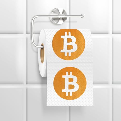 Mad Monkey Grappig Bitcoin Toiletpapier Grappig Bedrukt Toiletpapier