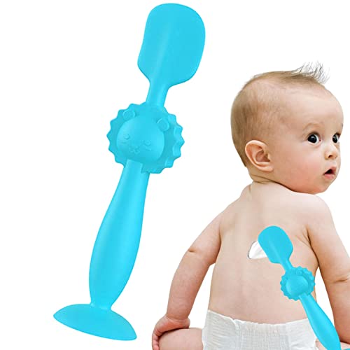 Suphyee Luiercrème Spatel Luiercrème Zachte Siliconen Borstel   Luiercrème Spatel Applicator, Siliconen Baby Butt Paste Spatel voor baby's, pasgeborenen