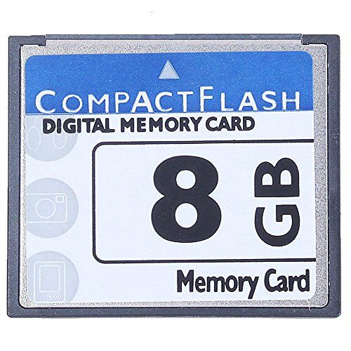 Nicfaky Professionele 8GB compacte flashgeheugenkaart (wit en blauw)