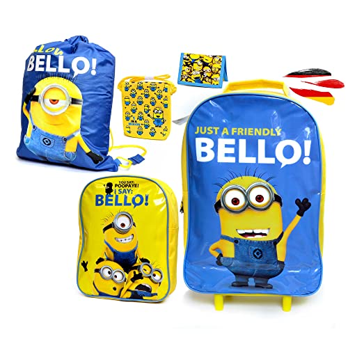 MINIONS Bagageset 40 cm, 110 L, geel, Geel, 40 cm, Bagage Set