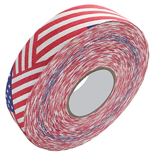 YARNOW 2 Rollen Ijshockey Tape Hockey Scheenbeschermers Verwijderbare Hockeytape Plakband Voor Hockeyrackets Sport Overgrip Sportstickers Benodigdheden Polyester Katoen Belangrijk