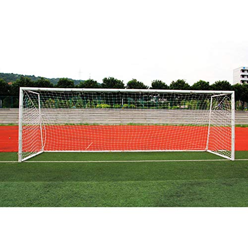 Aramox Voetbalnet, Voetbaldoelnet Voetbalvervangingsnet Standaardformaat 10 X 7ft / 18 X 7ft / 24 X 8ft voor Veldvoetbaldoelnet (7-tegen-zij 5,5m*2,1m)