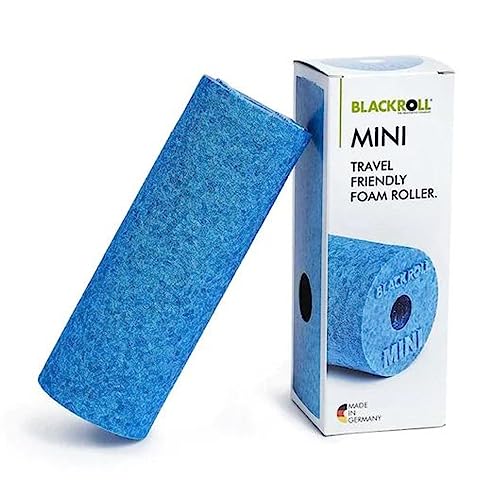 BLACKROLL ® MINI fasciarol het origineel. De kleine zelfmassage rol voor de fascia in azuur