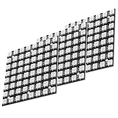 AZDelivery 3 x U 64 LED Matrix Paneel CJMCU-8 * 8 Module compatibel met Arduino en Raspberry Pi Inclusief E-Book!