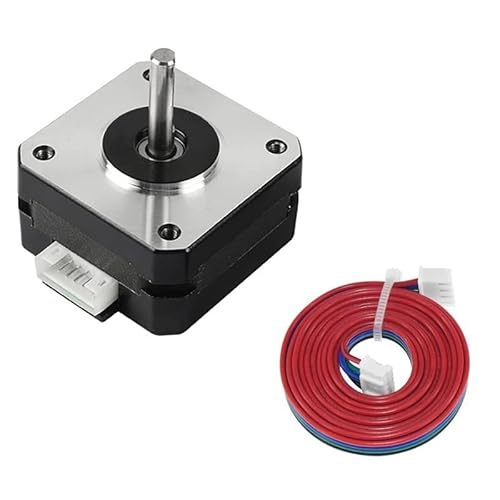 KBREE For Titan Extruder 4-lead Nema 17 42 Motor 12V/24V 3D Printer Motor for 3D Printer Onderdelen: (Color : With XH2.54)