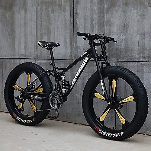 UJKDDDCC Mountainbike, 26 inch, trail-mountainbike voor volwassenen, fiets met 7/21/24/27/30 snelheden, hardtail mountainbike van staal met hoog gehalte