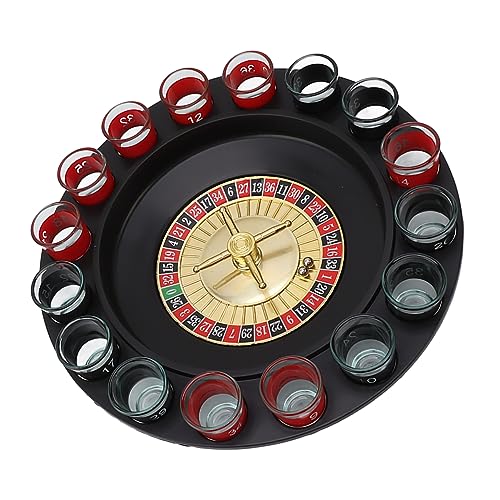 LJCM Roulette Drinken, Niet-vergissingen Shot Glass Roulette voor Volwassenen voor KTV Bar