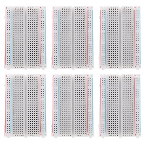 Mipcase Klein 1 Setje 400 Soldeerloze Breadboard Pcb Broodplank Kleine Broodplank Vintage Broodplank 400- Soldeerloos Bord Prototype Kit Voor Printplaat Mini Buikspieren Schakelaar