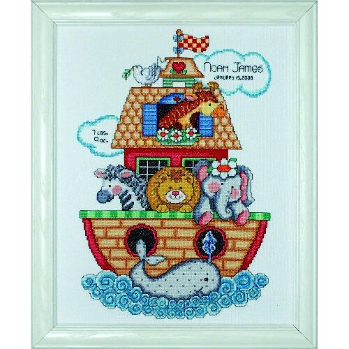 Tobin Noahs Ark Baby Sampler, meerkleurig