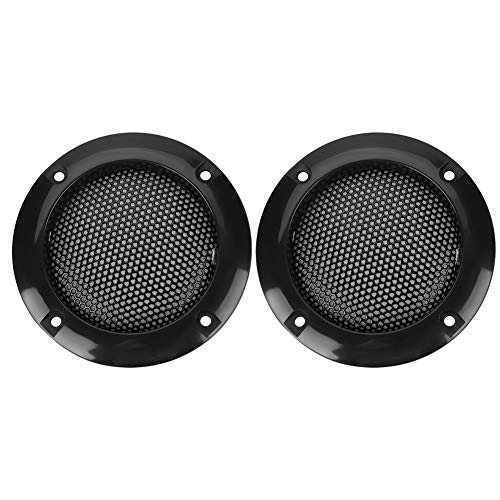 ANGGREK 2 Inch Speaker Grill Coverspeaker Grill Cover2 Inch Tweeter Speaker Cover2.5 Speaker Grill Roundspeaker Cover3¥?soeaker Grill112 Speaker Coversspeakers Cover 334Video en (Zwart)