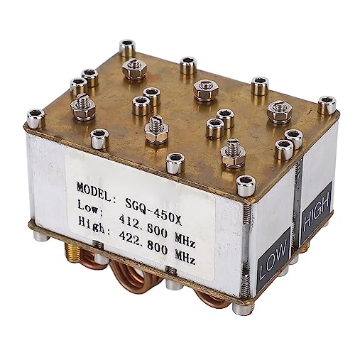 DAUZ Mini-duplexer, betrouwbare UHF-duplexer 400 tot 470 MHz met 10 W SMA-draadloze kop
