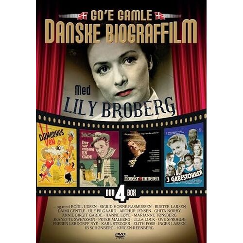 SMD Lily Broberg Go'e Gamle Danske Biograffilm (4 disc)