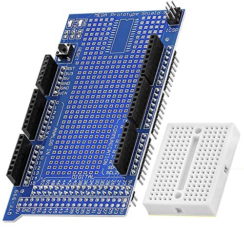 AZDelivery Prototyping Shield met Mini Breadboard compatibel met Arduino en MEGA 2560 R3 inclusief E-Book!