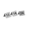 HENDI Tafelstandaard nummers Nummers 13-24 50x35x(H)40 mm