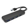 KabelDirekt 4-poort USB 3.0 hub (Ultraslim, Plug & Play) TOP Series