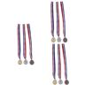 POPETPOP 36 Stuks medailles metalen medaille gouden blad de medaille kleine medaille