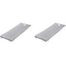 TsoLay 2 x matrashoes voor massagetafel, bed met gat, cosmeticasonkussen, antislip kussen, 185 x 70 cm, dikte 2 mm