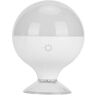 chengong Langdurige lichtspiegel-gloeilamp, LED-make-uplamp, ingebouwde batterij-pc voor vakantiegeschenk aankleden(white)