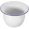 LALAFINA 2 Stuks Toilet Spittoon Reispotje Voor Volwassenen Reizen Potje Reizen Urine Fles Voor Mannen Spittoon Urinoirs Spittoo Vintage Kamer Pot Emaille Wit Creatieve Spittoon Auto