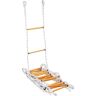 GeRRiT Brandontsnappingstouwladder, brandontsnappingsladder, brandontsnappingstouwladder tot 420 kg draagkracht touwladder voor ramen balkon (maat: 15 m)