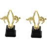 HANABASS 2 Stuks Taekwondo Trofee Trofee Goud Concurrentie Trofee Kid Pak Trofee Decor Voor Kleuterschool Sport Concurrentie Trofee Voetbal Trofee Voetbal Spullen Bureau Kind