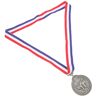 BESPORTBLE Kleine Race Award Medaille Herbruikbare Medaille Decoratieve Medaille Art Medaille Medailles Voor Awards Concurrentie Medaille Race Medaille Metalen Medailles Kleine Medaille